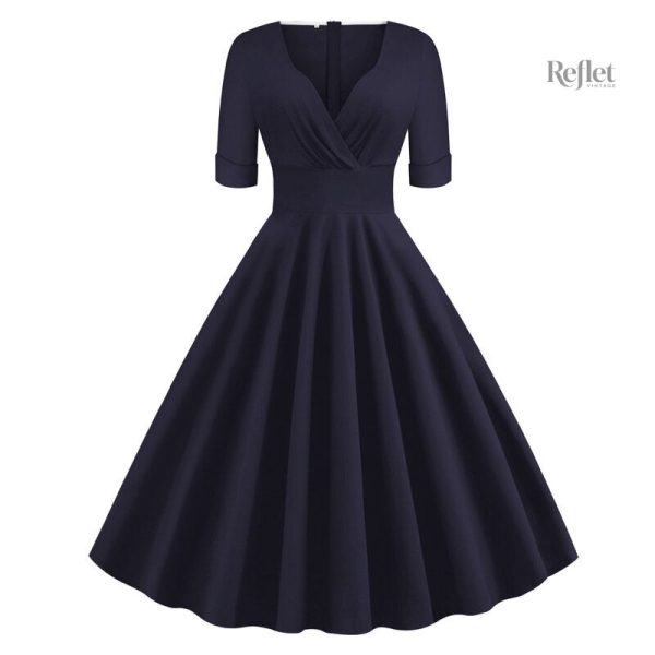 Robe à pois estivale