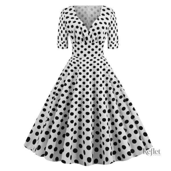 Robe années 50 féminine