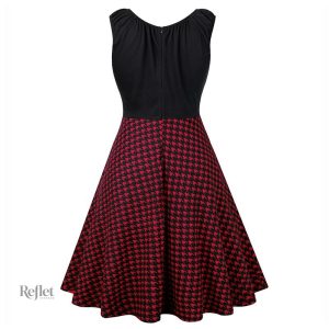 Robe vintage noire style années 50