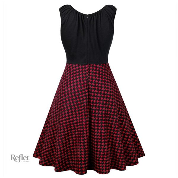 Robe vintage noire style années 50
