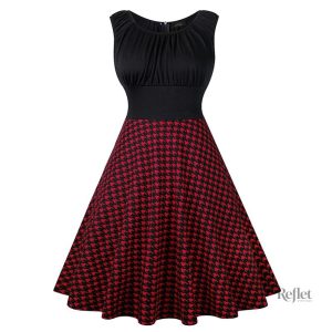 Robes années 50, élégante coupe noire