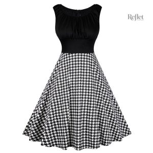 Mode rétro : robe noire années 50