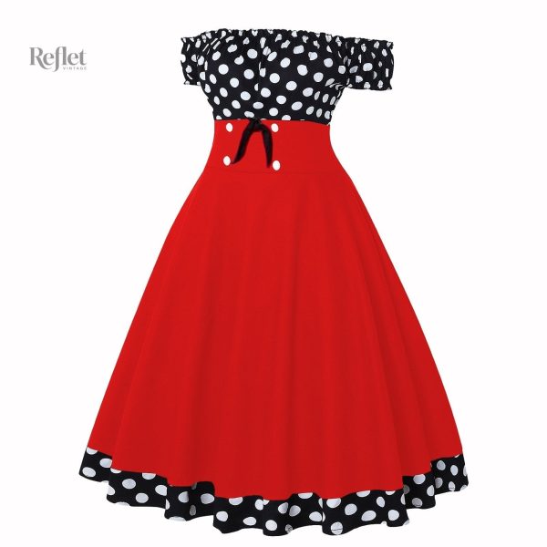 Robe Année 50 Pas Cher - vue 2
