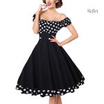 Robe élégante années 50, idéale pour toutes occasions