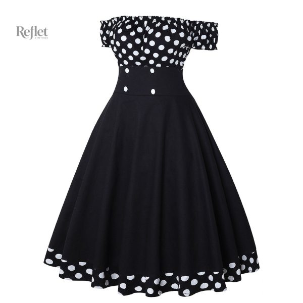 Robe bal années 50, élégante et tendance