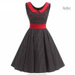 Robe fille style années 50, élégante et colorée