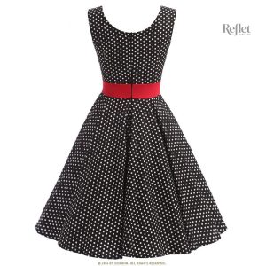 Robe rétro pour enfant, look vintage des années 50
