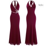 Robe vintage à manches pour événements spéciaux