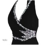 Robe à fleurs années 50, parfaite pour les soirées
