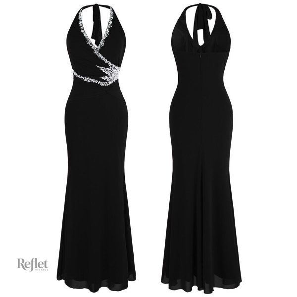Robe d'inspiration vintage, soirée chic