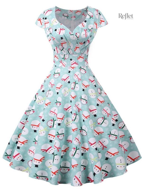 robe-annee-50-vintage-1 Robe vintage inspirée des années 50