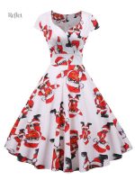 Robe à motifs floraux, design vintage