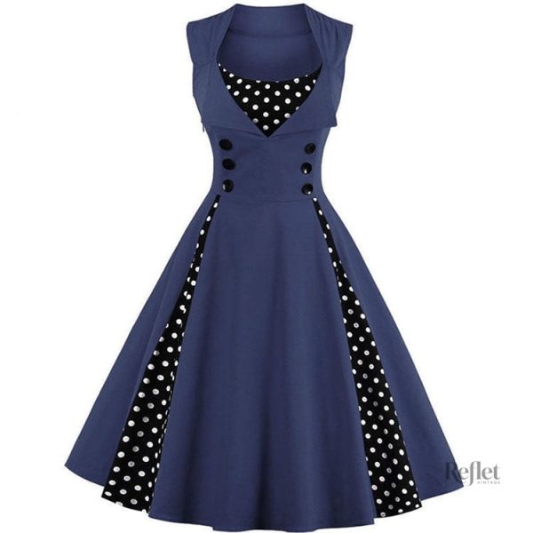 robe-annee-60-1 Robe Année 60 élégante au style vintage