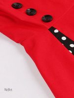 Robe rétro année 60 avec ceinture cintrée intemporelle