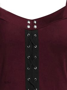 Robe années 70 avec motif floral