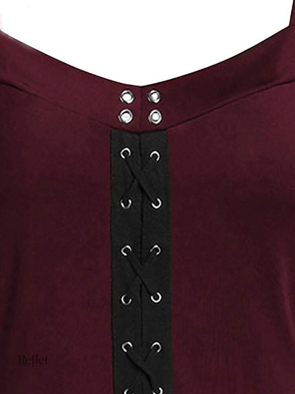 Robe années 70 avec motif floral