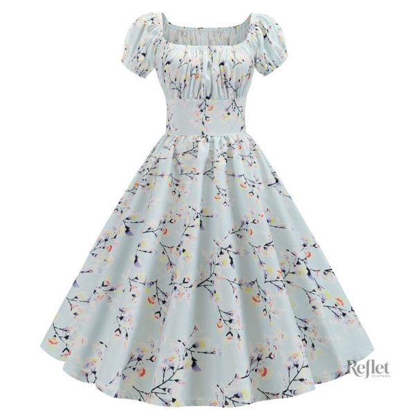 Robe années 60, look classique américain