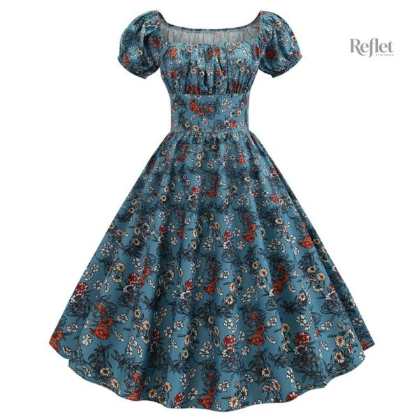 Robe années 60, chic et décontractée