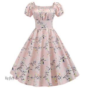 Robe vintage années 60, style classique