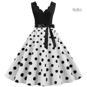 Robe élégante, tendance années 60