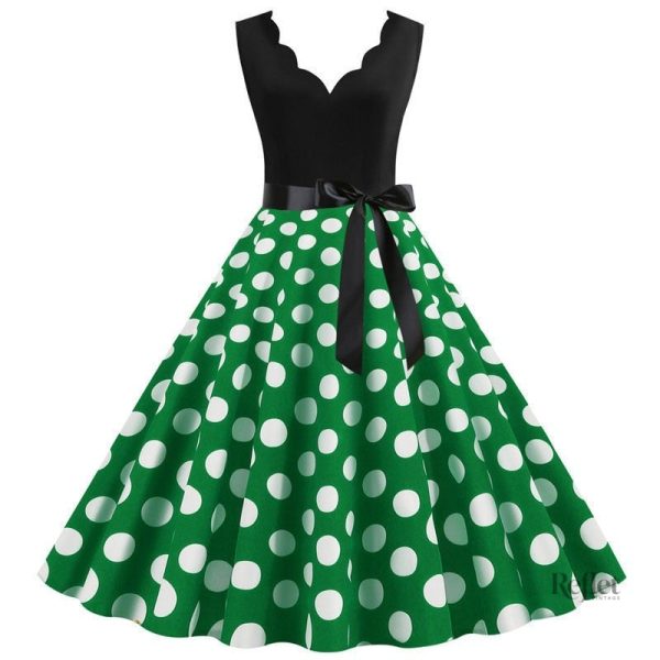 Robe classique années 60, style intemporel