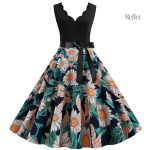 Robe tendance années 60 pour femmes