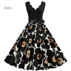 Robe rétro élégante années 60