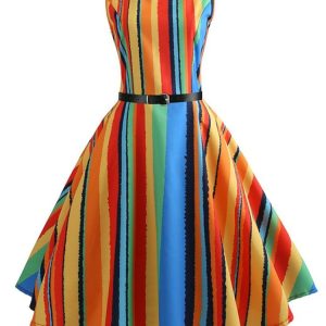 Robe pin up année 60 élégante et rétro