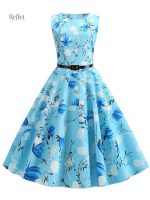 Robe vintage années 60 style pin up