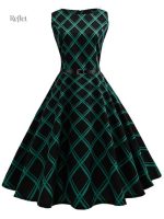 Robe pin up années 60, coloris pastel