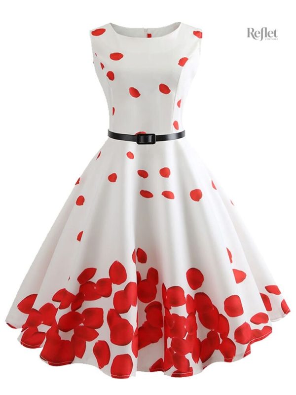 Robe vintage années 60 pour femmes