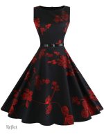 Robe années 60 fluide et chic
