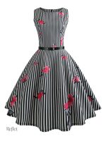 Robe de soirée style années 60