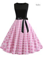 Robe années 60 à volants