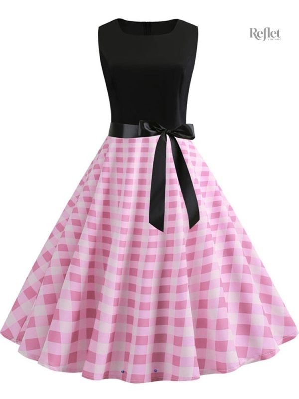 Robe années 60 à volants