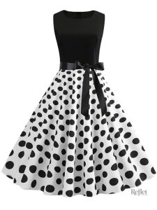 Robe rétro style années 60