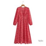 Robe femme style années 70, coupe vintage élégante
