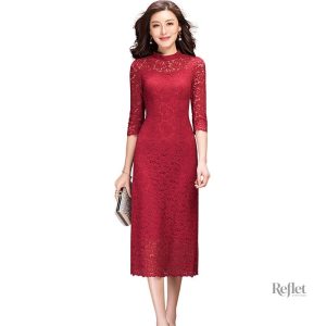 Robe années 70, grande taille, motif rétro et fluide