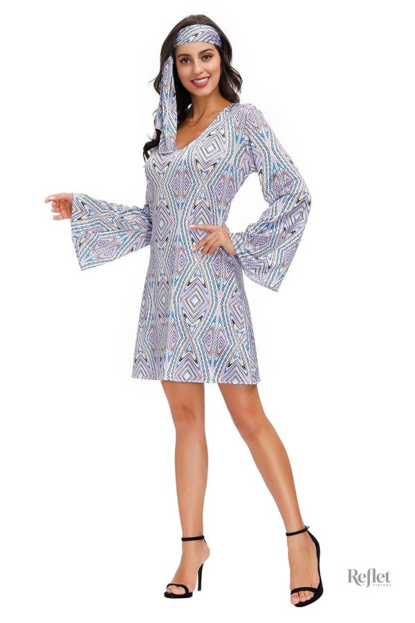Robe vintage années 70 pour enfant