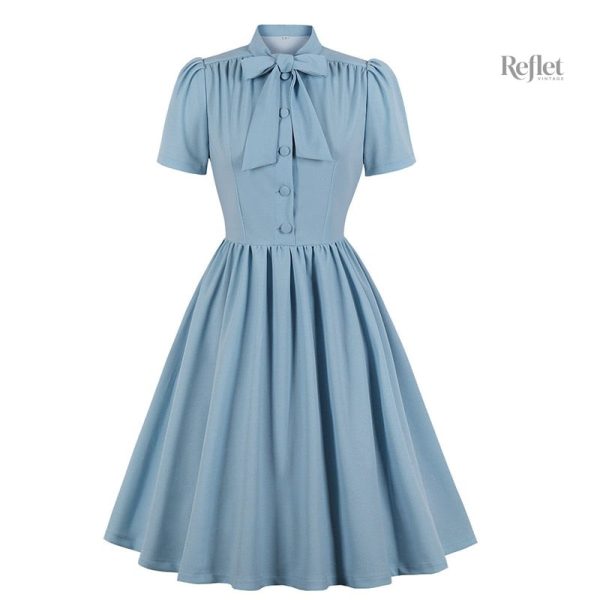robe-annee-80-americaine-1 Robe vintage américaine Année 80