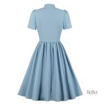 Robe vintage féminine d'inspiration 80s