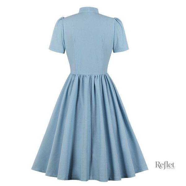Robe vintage féminine d'inspiration 80s