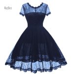Robe de soirée blanche années 80