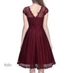 Robe en tissu blanc année 80
