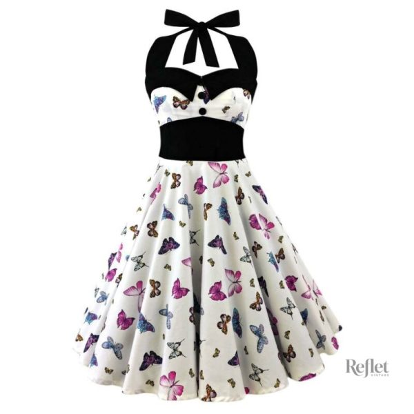 Robe chic inspirée des années 80