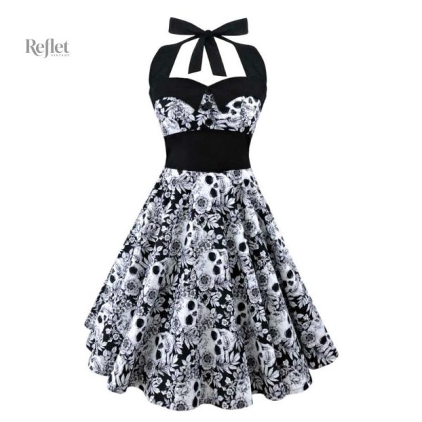 Robe au style unique des années 80