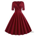 Robe de soirée colorée inspirée des 80