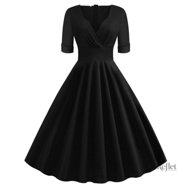 Robe glamour années 80 à porter en fête