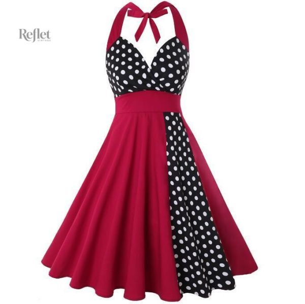 Robe vintage disco pour soirées dansantes