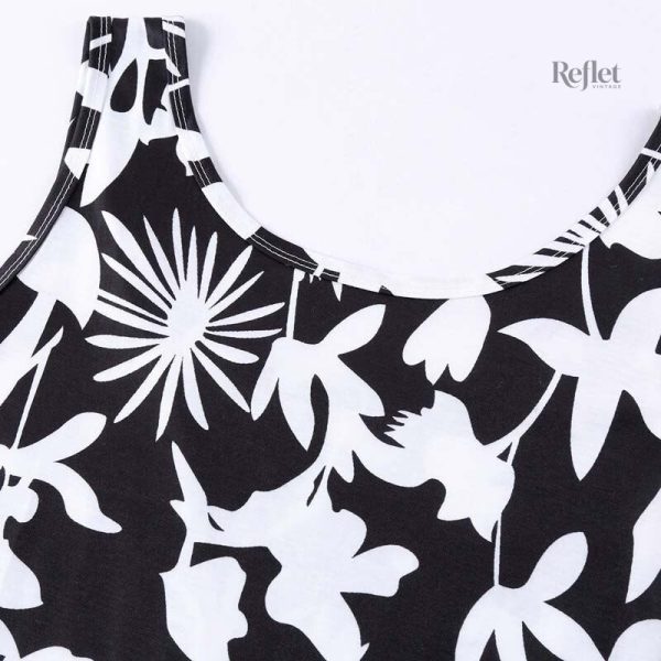 Robe rétro avec motifs colorés pour jeunes filles